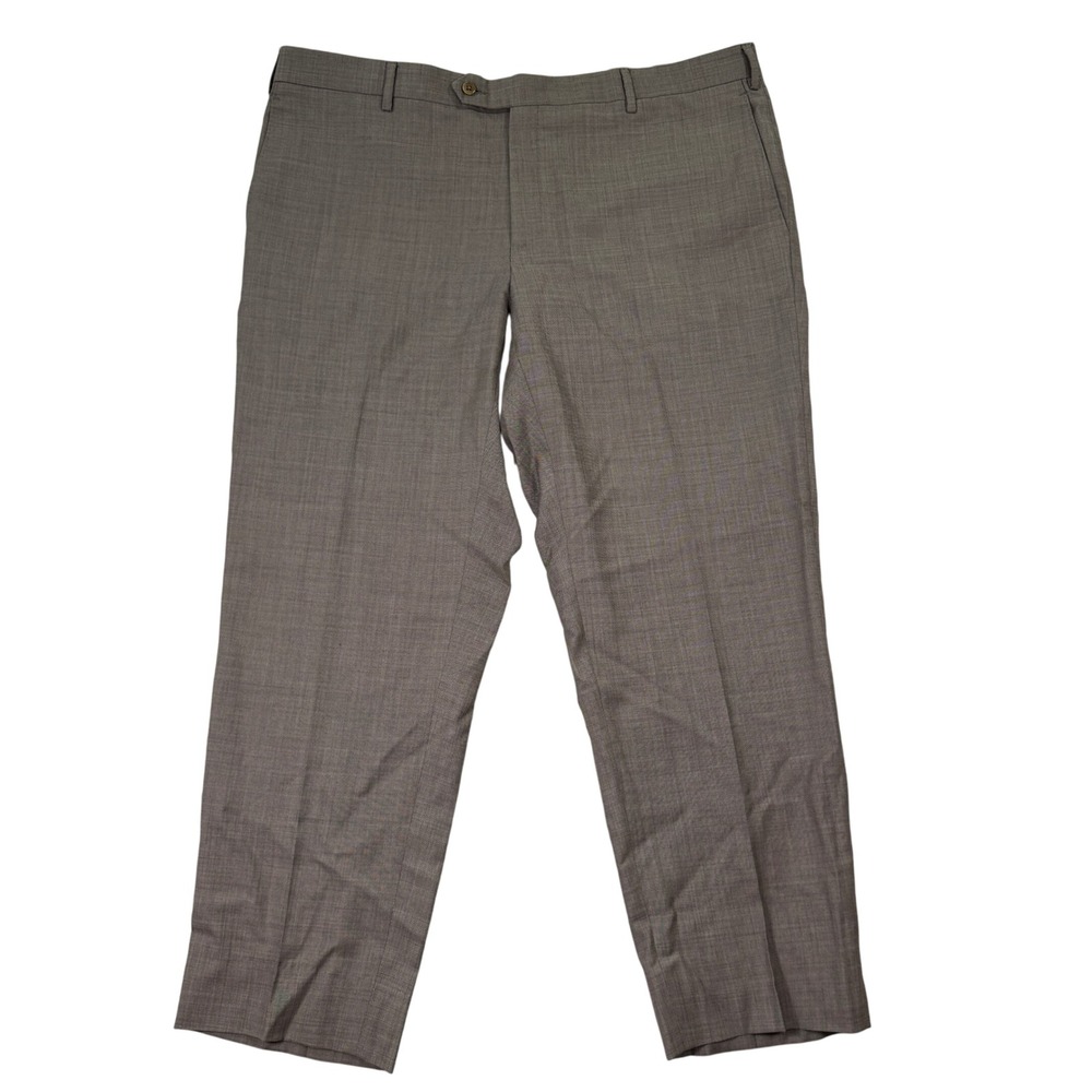 Zanella Parker Men's 40x28 Dress Pants Wool Made in Italy Stretch Waistband Flex